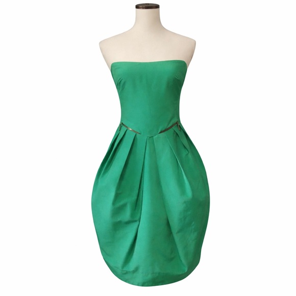 slim fit dress slacks Chloe Green Cowl Neck Satin Midi Slip Dress main image 1